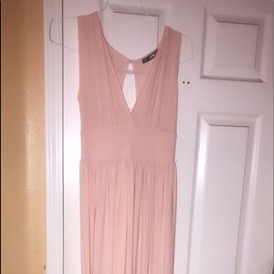 Beautiful peach dress